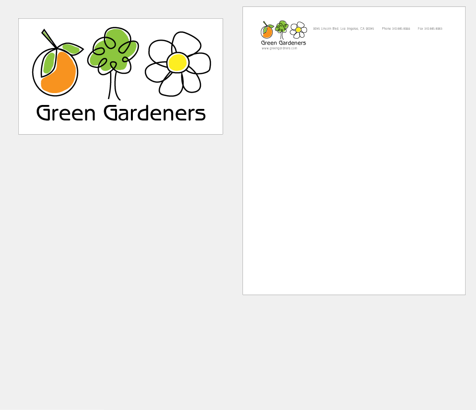 Green Gardeners letterhead https://www.aprilkullis.com/portfolio.html